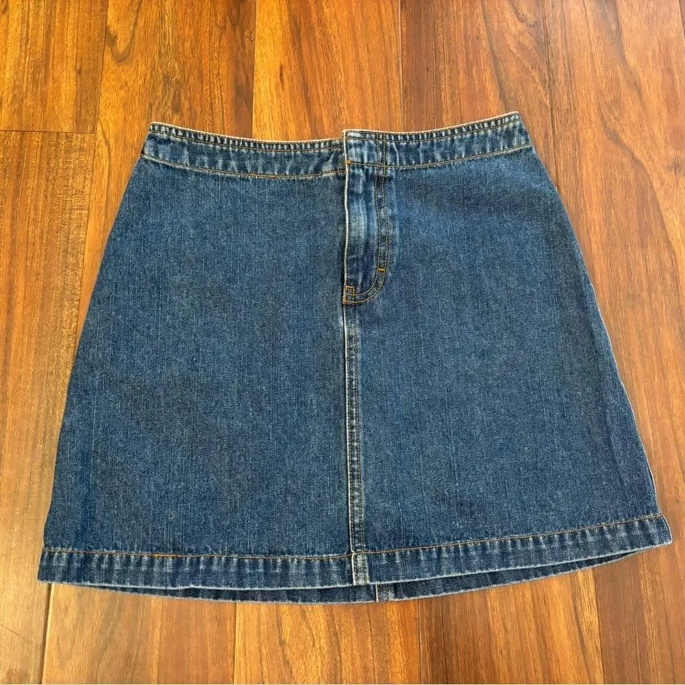Gap vintage 2002 y2k denim jean skirt